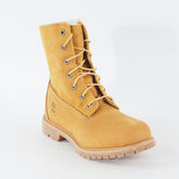 Womens Timberland Authentic Teddy Fleece 8329R Wheat Leather Lace Casual Boots